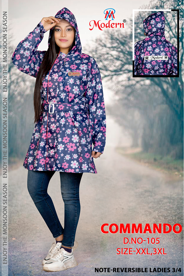 105 REVERSIBLE RAINCOAT