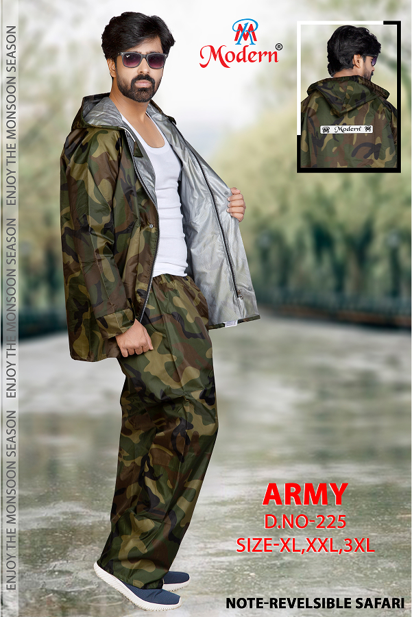 225 REVERSIBLE RAINCOAT