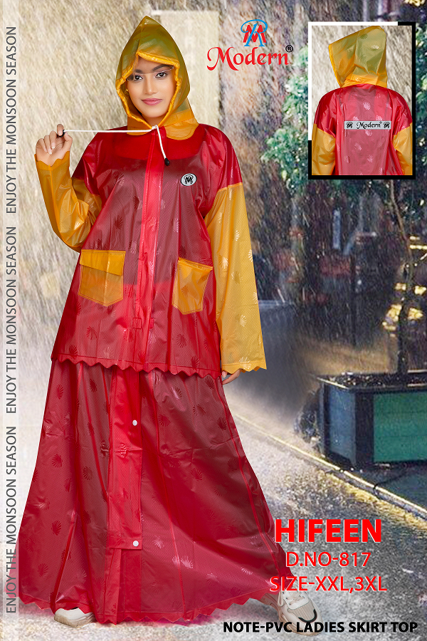 817 REVERSIBLE RAINCOAT